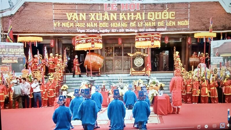 Khai hội “Vạn Xuân khai quốc” tại tỉnh Thái Nguyên